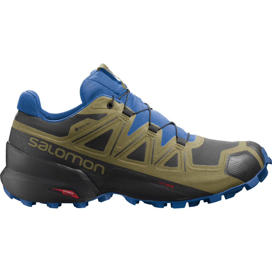 Men's Trail Running Shoes Speedcross 5 Gore-Tex Black-Green Moss - Image 1