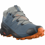 Men's Trail Running Shoes Speedcross 5 Gore-Tex Blue-Iron-Orange - Image 2