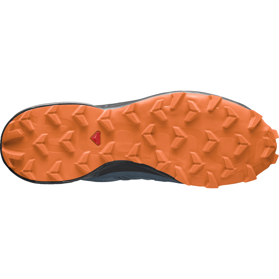 Men's Trail Running Shoes Speedcross 5 Gore-Tex Blue-Iron-Orange - Image 4