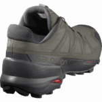 Men's Trail Running Shoes Speedcross 5 Wide Grape Leaf-Black-Phantom - Image 6