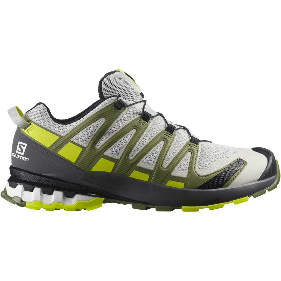 Men's Trail Running Shoes Xa Pro 3D V8 Lunar Rock-Primrose-Olivine - Image 1