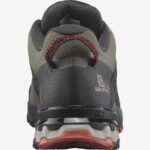 Men's Trail Running Shoes Xa Wild Bungee Cord-Phantom-Burnt Brick - Image 3