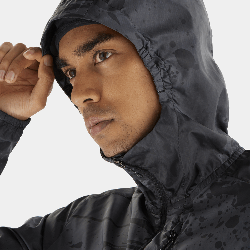 Men's Wind Jacket Hoodie Bonatti Cross Wind Deep Black-Ao-Periscope - Image 4