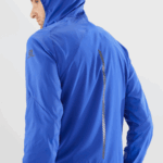 Men's Wind Jacket Hoodie Bonatti Cross Wind Nautical Blue-White - Image 6