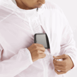 Men's Wind Jacket Hoodie Bonatti Cross Wind White - Image 4