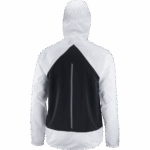 Men's Wind Jacket Hoodie Bonatti Cross Wind White-Black - Image 9
