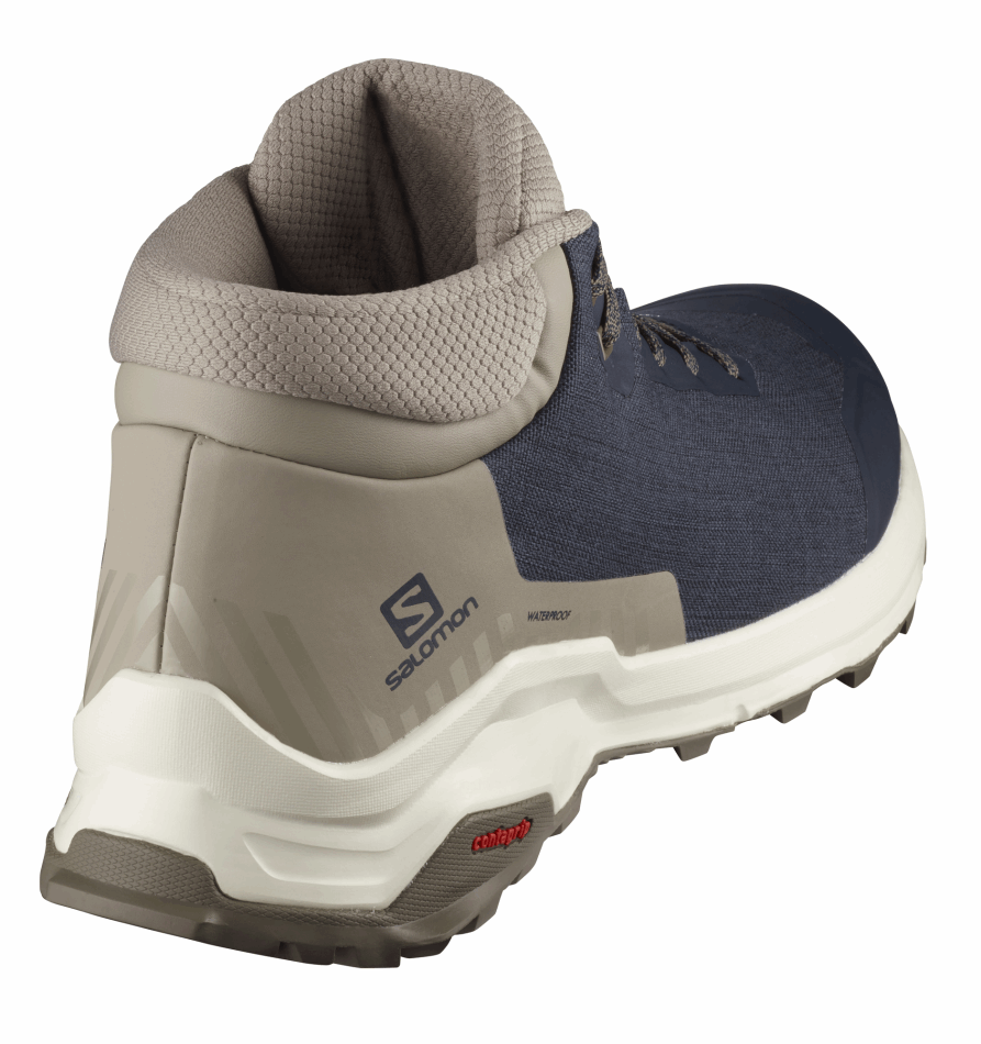 Men's Winter Boots X Reveal Chukka Climasalomon™ Waterproof Navy-Bungee Cord - Image 4
