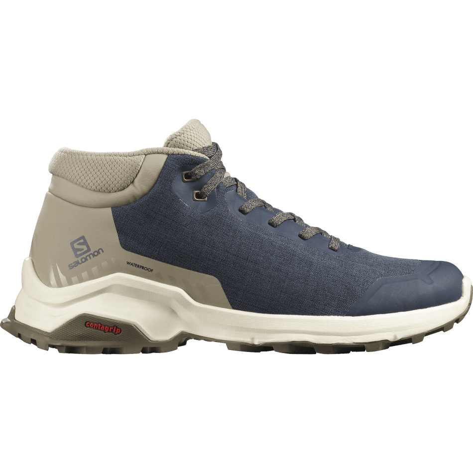 Men's Winter Boots X Reveal Chukka Climasalomon™ Waterproof Navy-Bungee Cord - Image 1