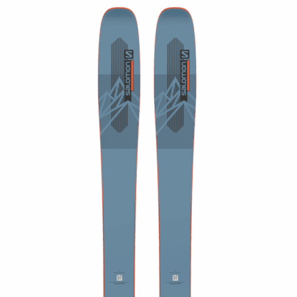 Unisex All-Mountain Skis Qst 98 Copen Blue-Flame-Black