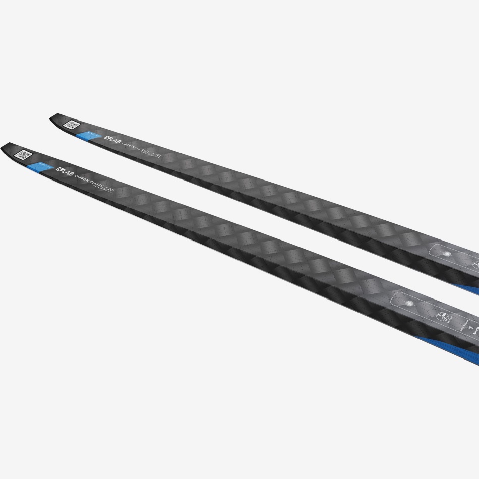 Unisex Classic Nordic Skis S/Lab Carbon Classic Blue Med - Image 4