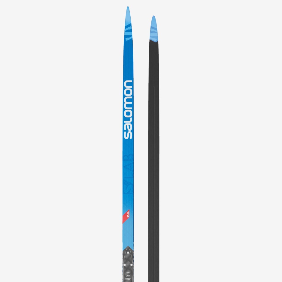 Unisex Classic Nordic Skis S-Lab Carbon Classic Blue Soft - Image 1