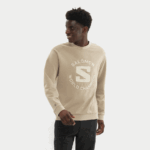 Unisex Crewneck Pullover Outlife Logo Summer Roasted Cashew - Image 3