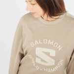 Unisex Crewneck Pullover Outlife Logo Summer Roasted Cashew - Image 6