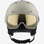 Unisex Helmet Icon Lt Visor Sigma Beige Rainy Day - Image 4