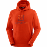 Unisex Hooded Pullover Outlife Logo Summer Aura Orange - Image 11