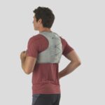 Unisex Running Vest With Flasks Included Active Skin 4 Wrought Iron-Sedona Sage - Image 3