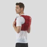 Unisex Running Vest With Flasks Included Active Skin 8 Goji Berry-Red Chili - Image 3