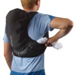 Unisex Running Vest With Flasks Included Adv Skin 12 Black - Image 8