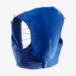 Unisex Running Vest With Flasks Included Adv Skin 12 Blue-Ebony-White