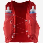 Unisex Running Vest With Flasks Included Adv Skin 12 Goji Berry-Ebony - Image 4