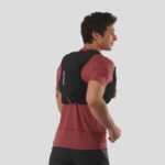 Unisex Running Vest With Flasks Included Adv Skin 5 Black-Ebony - Image 3