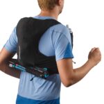 Unisex Running Vest With Flasks Included Adv Skin 5 Black-Ebony - Image 8