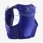 Unisex Running Vest With Flasks Included Adv Skin 5 Clematis Blue-Ebony