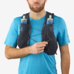 Unisex Running Vest With Flasks Included Adv Skin 5 Ebony - Image 7