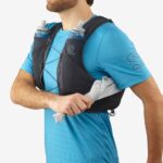 Unisex Running Vest With Flasks Included Adv Skin 5 Ebony - Image 8