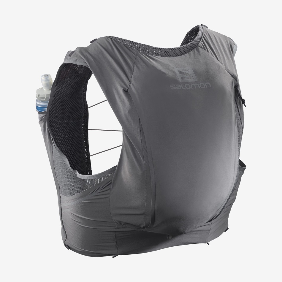 Unisex Running Vest With Flasks Included Sense Pro 10 Quiet Shade-Ebony - Image 1