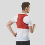 Unisex Running Vest With Flasks Included Sense Pro 5 Red-Ebony-Cabernet - Image 3