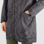 Unisex Shell Jacket Outlife Long Packable Ao-Black - Image 10
