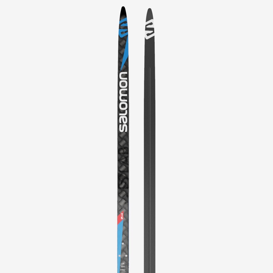 unisex_skating_nordic_skis_s_lab_carbon_skate_blue.jpg Unisex Skating Nordic Skis S/Lab Carbon Skate Blue - Image 1