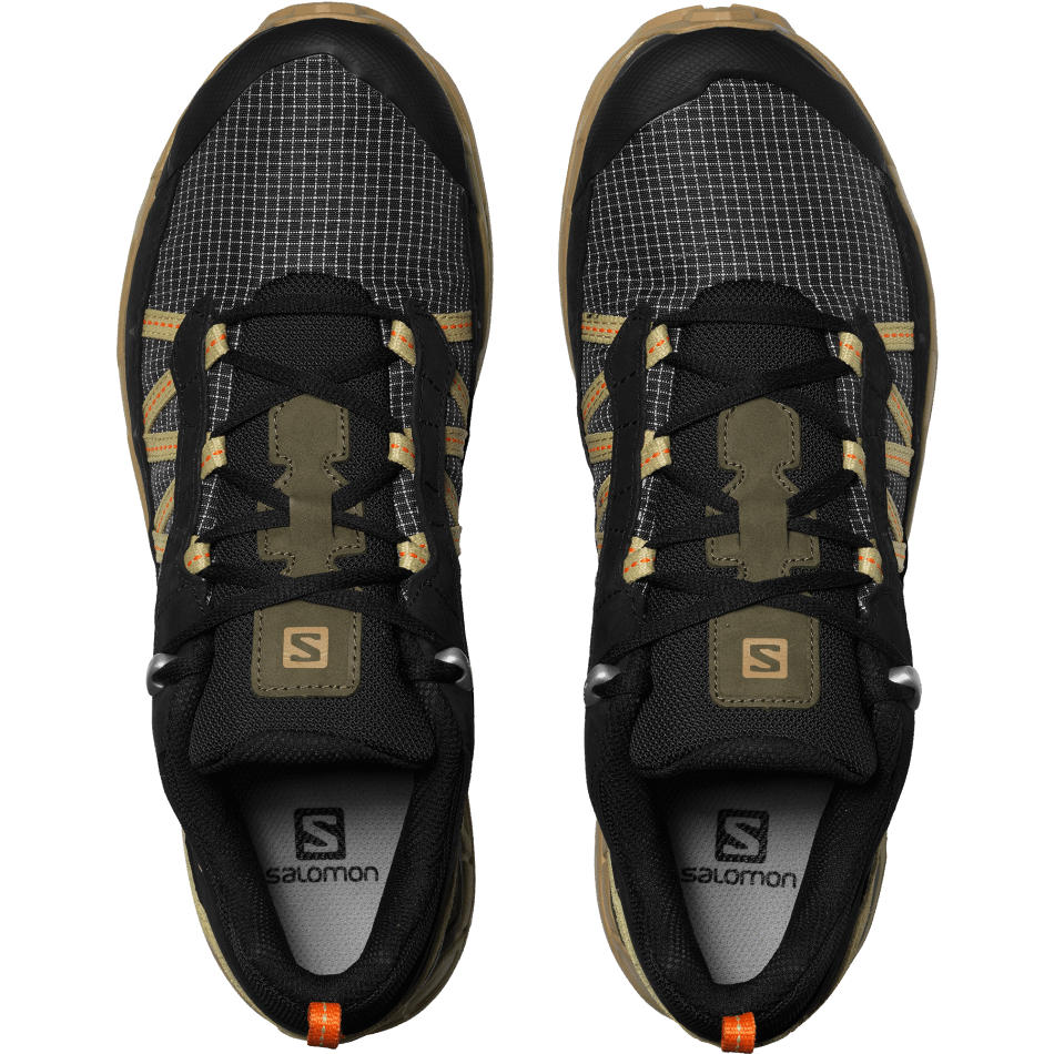 Unisex Sportstyle Shoes Shelter Low Leather Black-Kelp-Leek Green - Image 2