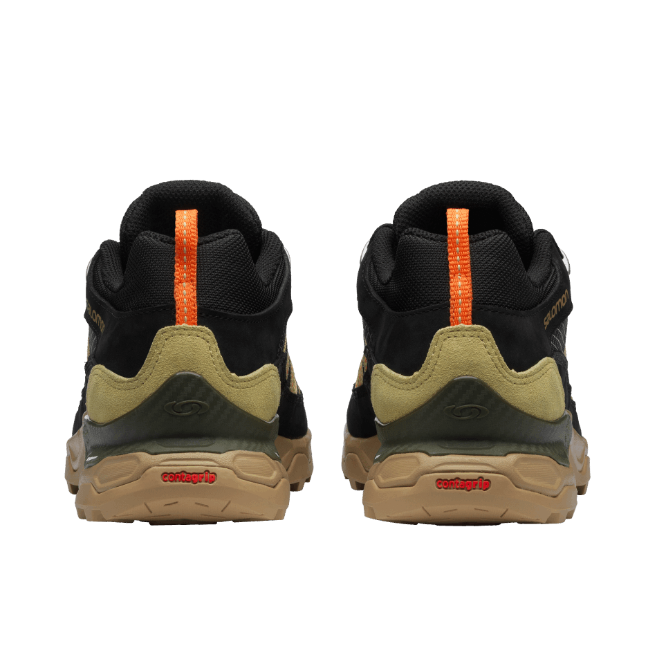 Unisex Sportstyle Shoes Shelter Low Leather Black-Kelp-Leek Green - Image 5