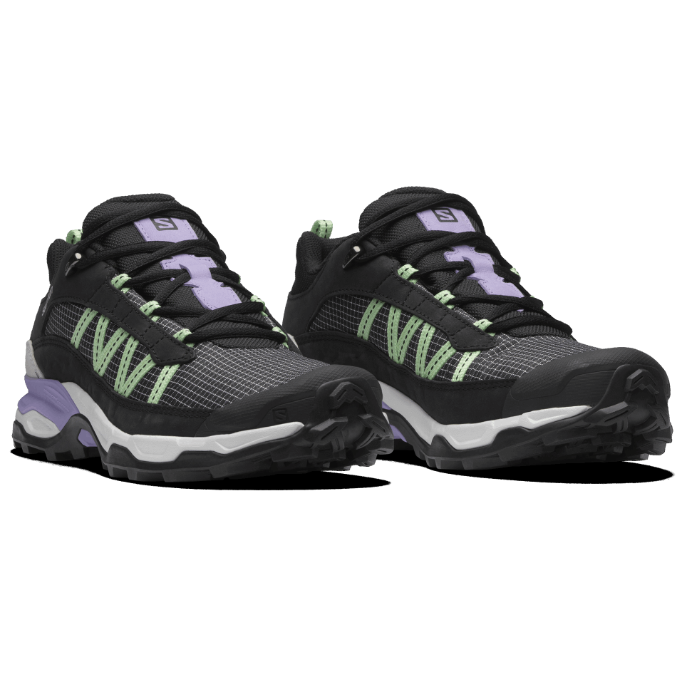 Unisex Sportstyle Shoes Shelter Low Leather Black-White-Patina Green - Image 4