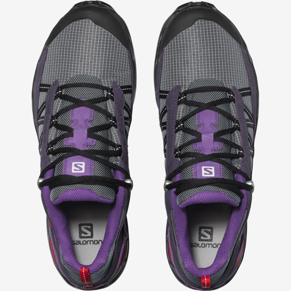 Unisex Sportstyle Shoes Shelter Low Leather Weather-Grape-Goji Berry - Image 2