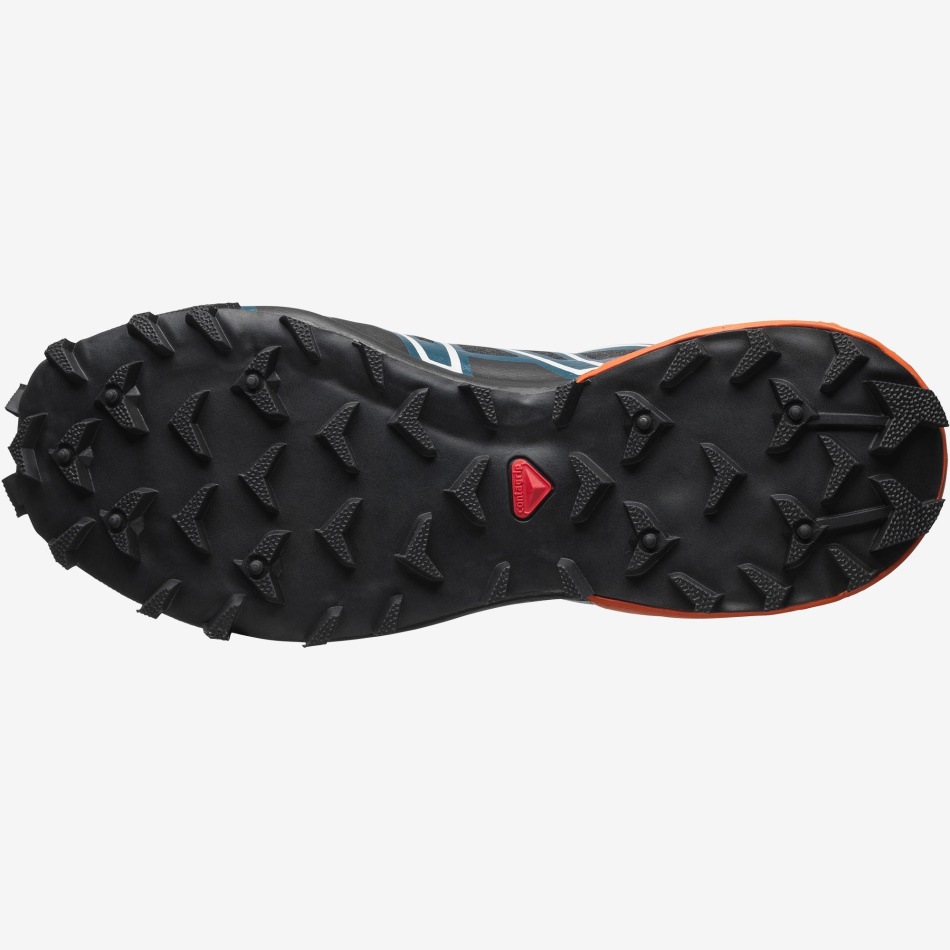 Unisex Sportstyle Shoes Snowcross Advanced Black-Legion Blue-Red Orange - Image 3
