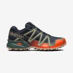 Unisex Sportstyle Shoes Speedcross 3 Indigo-Red Orange-Balsam Green