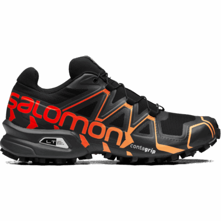 Unisex Sportstyle Shoes Speedcross Offroad Black-Ebony-Cherry Tomato