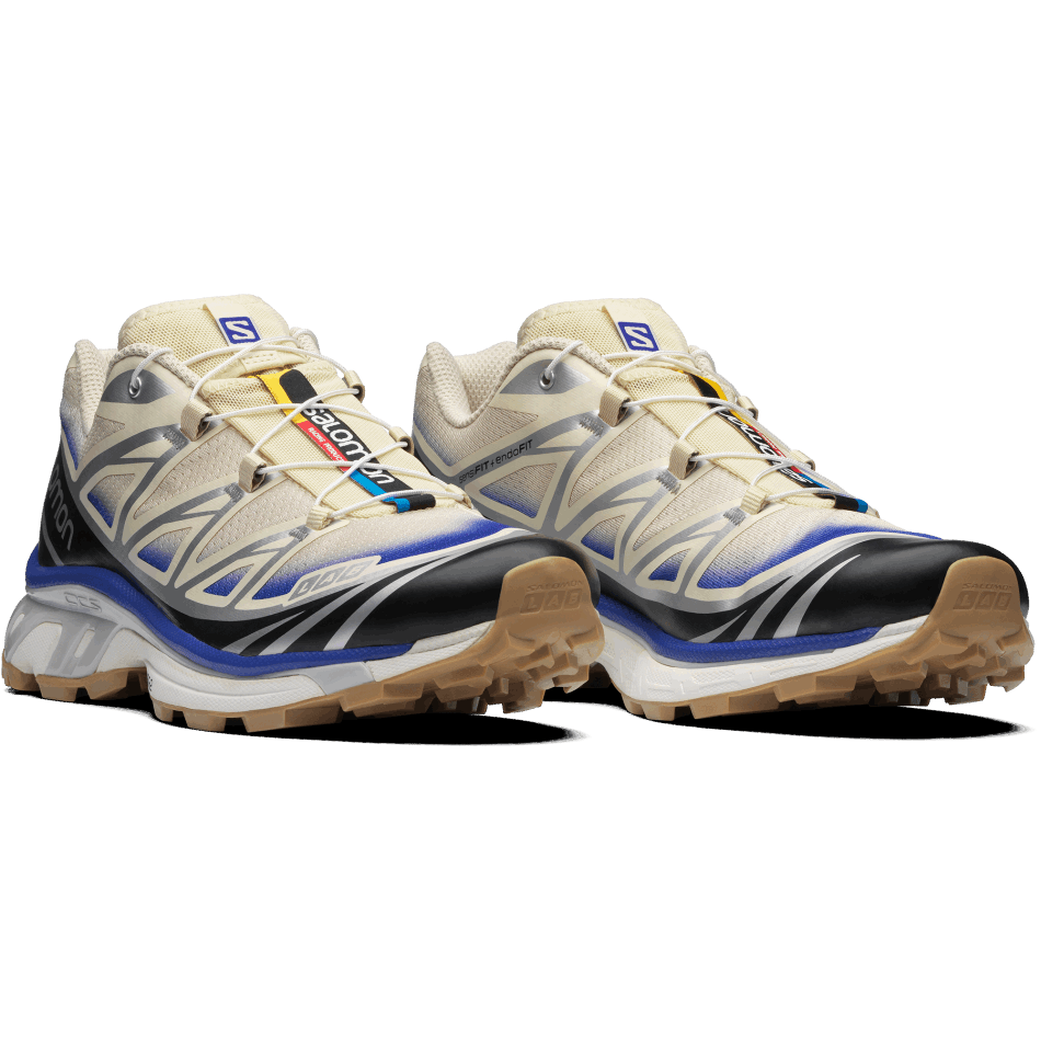 Unisex Sportstyle Shoes Xt-6 Skyline Bleached Sand-Blue-Black - Image 4