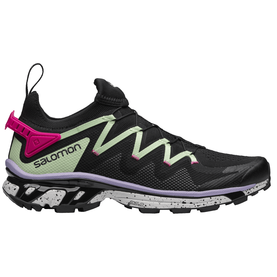Unisex Sportstyle Shoes Xt-Rush Black-Patina Green-Pink Glo - Image 1