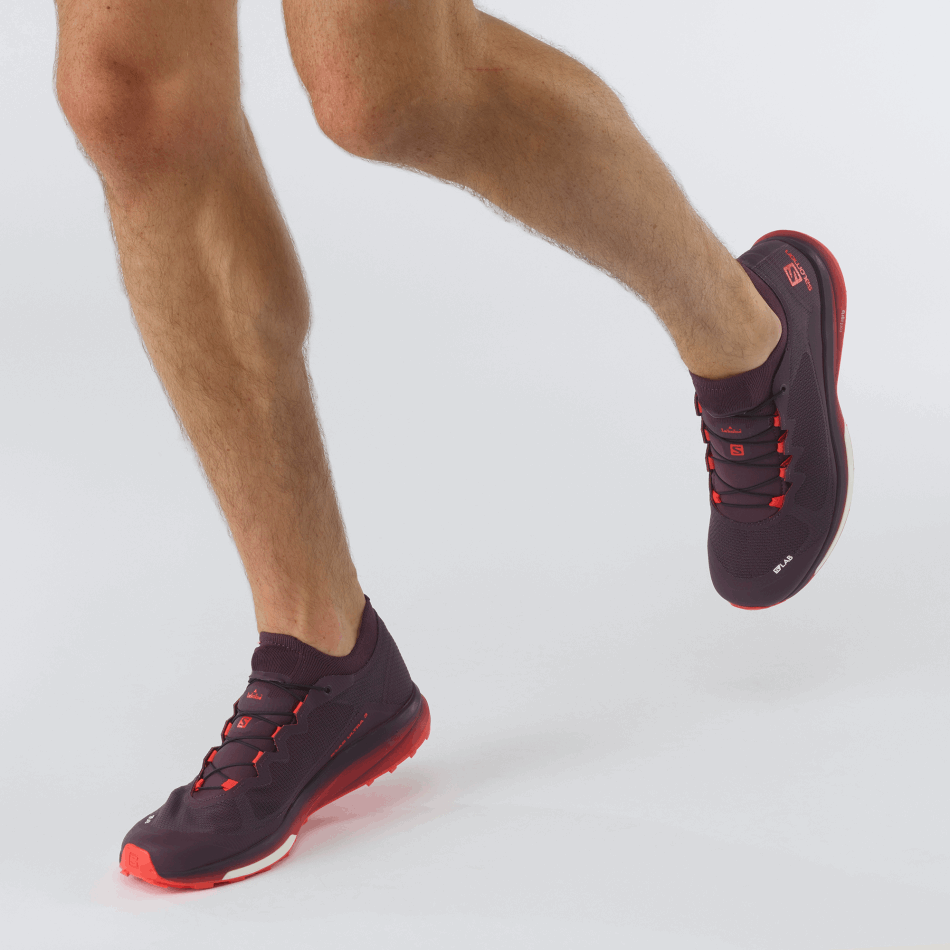 Unisex Trail Running Shoes S/Lab Ultra 3 Maverick-Racing Red - Image 10