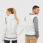 Unisex Vest Outlife Reversible Utility U White-Black - Image 7