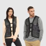 Unisex Vest Outlife Reversible Utility U White-Black - Image 8