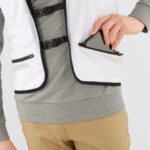 Unisex Vest Outlife Reversible Utility U White-Black - Image 10
