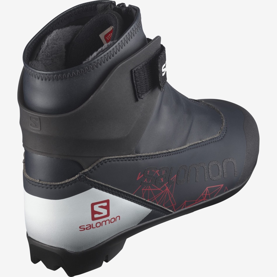 Women's Classic Nordic Boots Vitane Plus Prolink Ebony-Red-White - Image 2