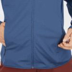 Women's Full Zip Midlayer Jacket Essential Lightwarm Dark Denim - Image 4