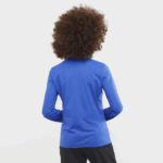 Women's Full Zip Midlayer Jacket Essential Lightwarm Nautical Blue - Image 2
