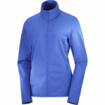 Women's Full Zip Midlayer Jacket Essential Lightwarm Nautical Blue - Image 6